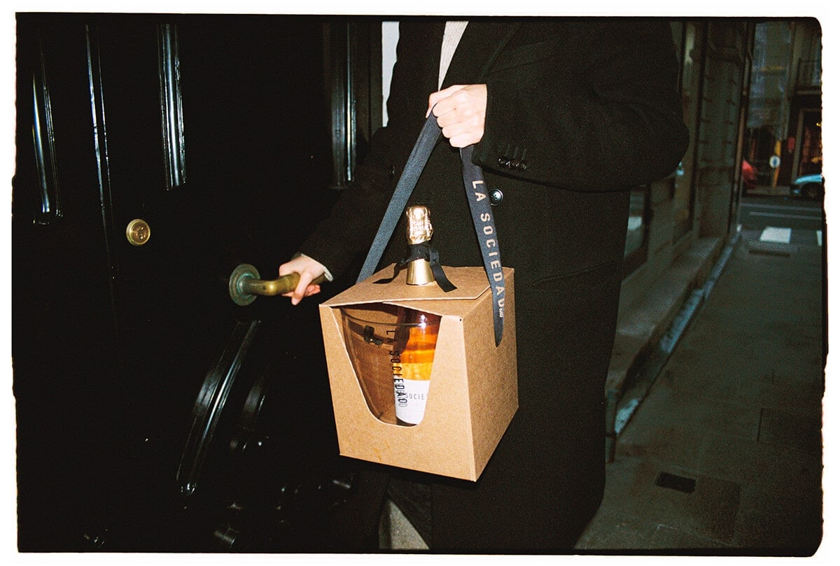 Pack regalo cubitera y champagne La Societé